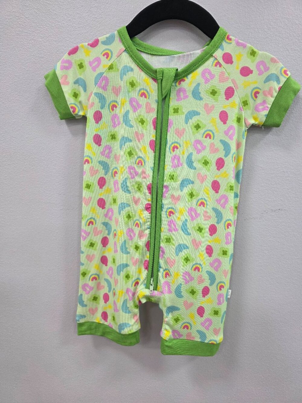 Lucky Charms Bamboo Shorty Romper